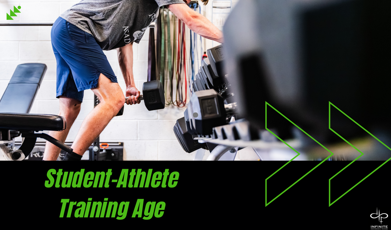 student athlete training age