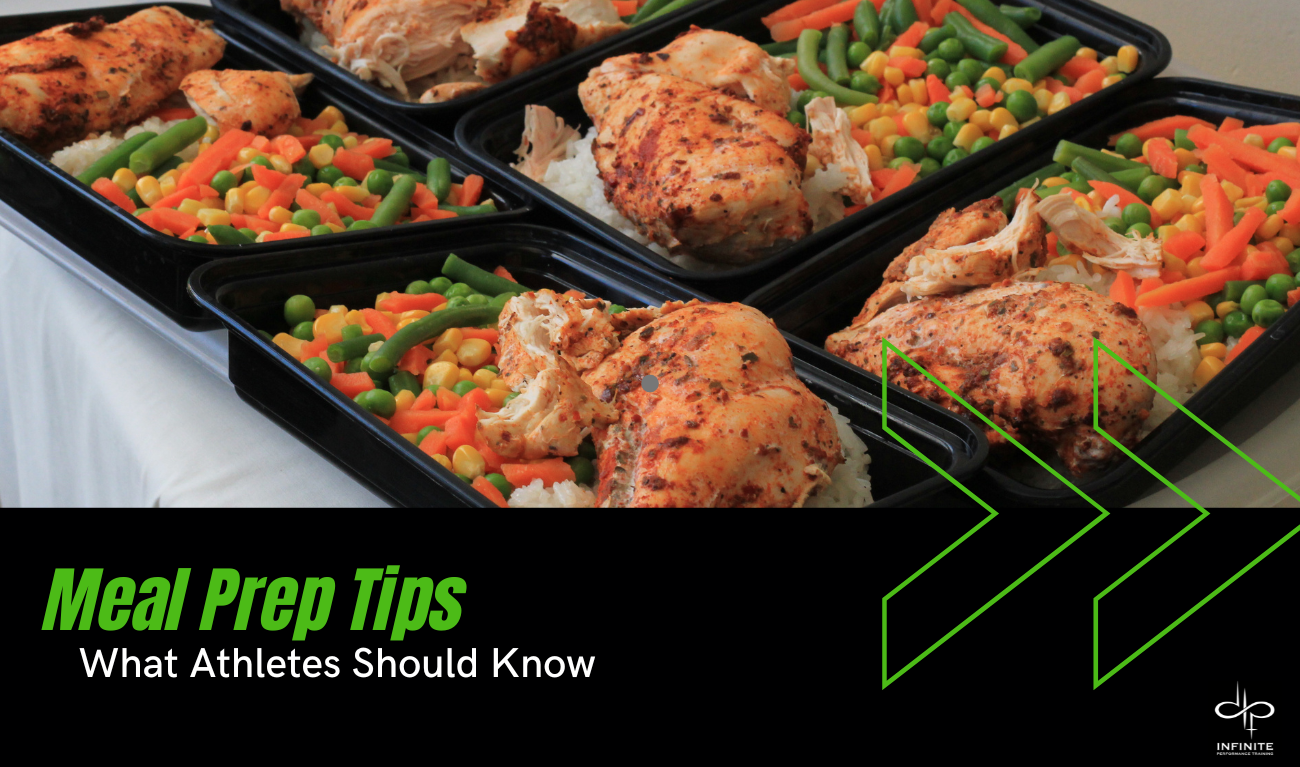 meal prep tips for athletes