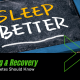 sleep and athletic recovery