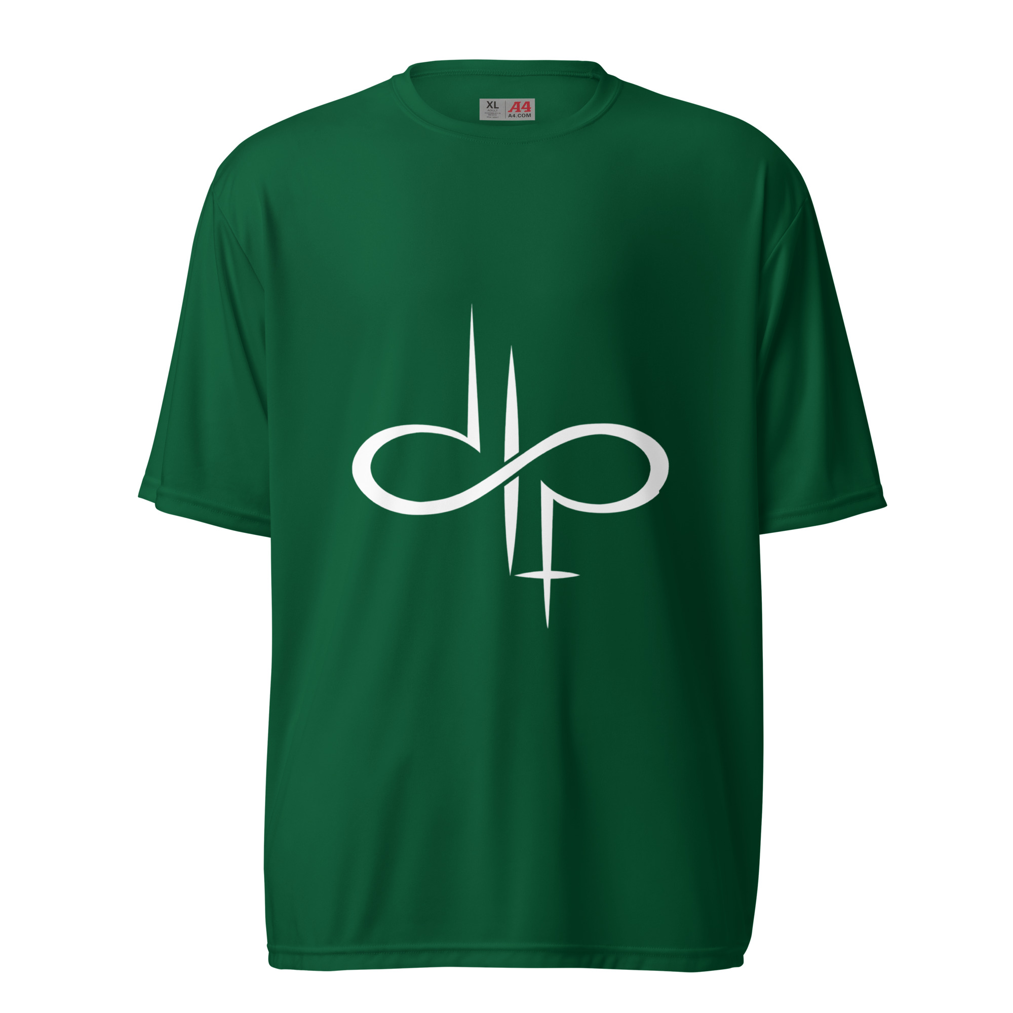 IPT Logo Unisex performance crew neck t-shirt - Image 3