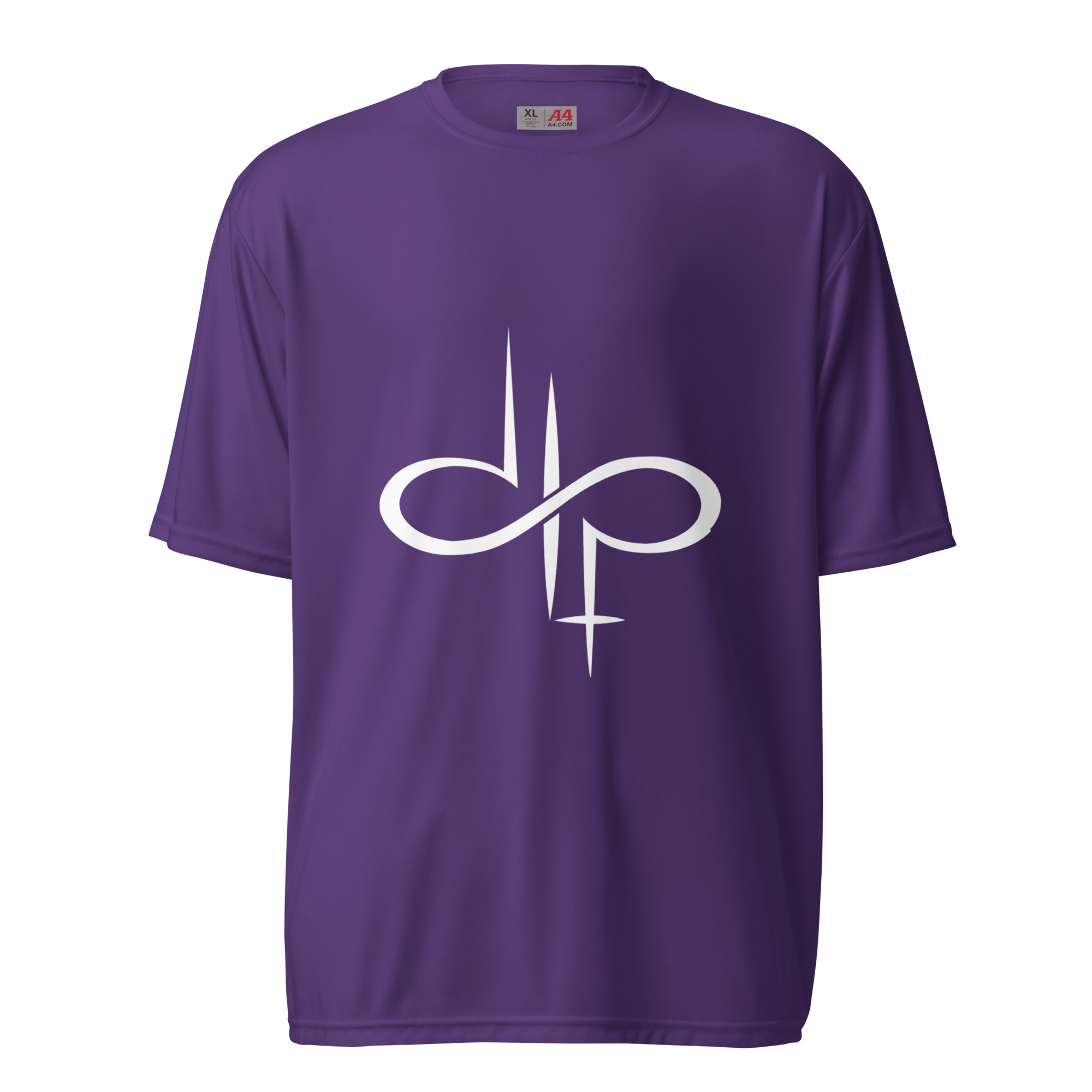IPT Logo Unisex performance crew neck t-shirt - Image 4