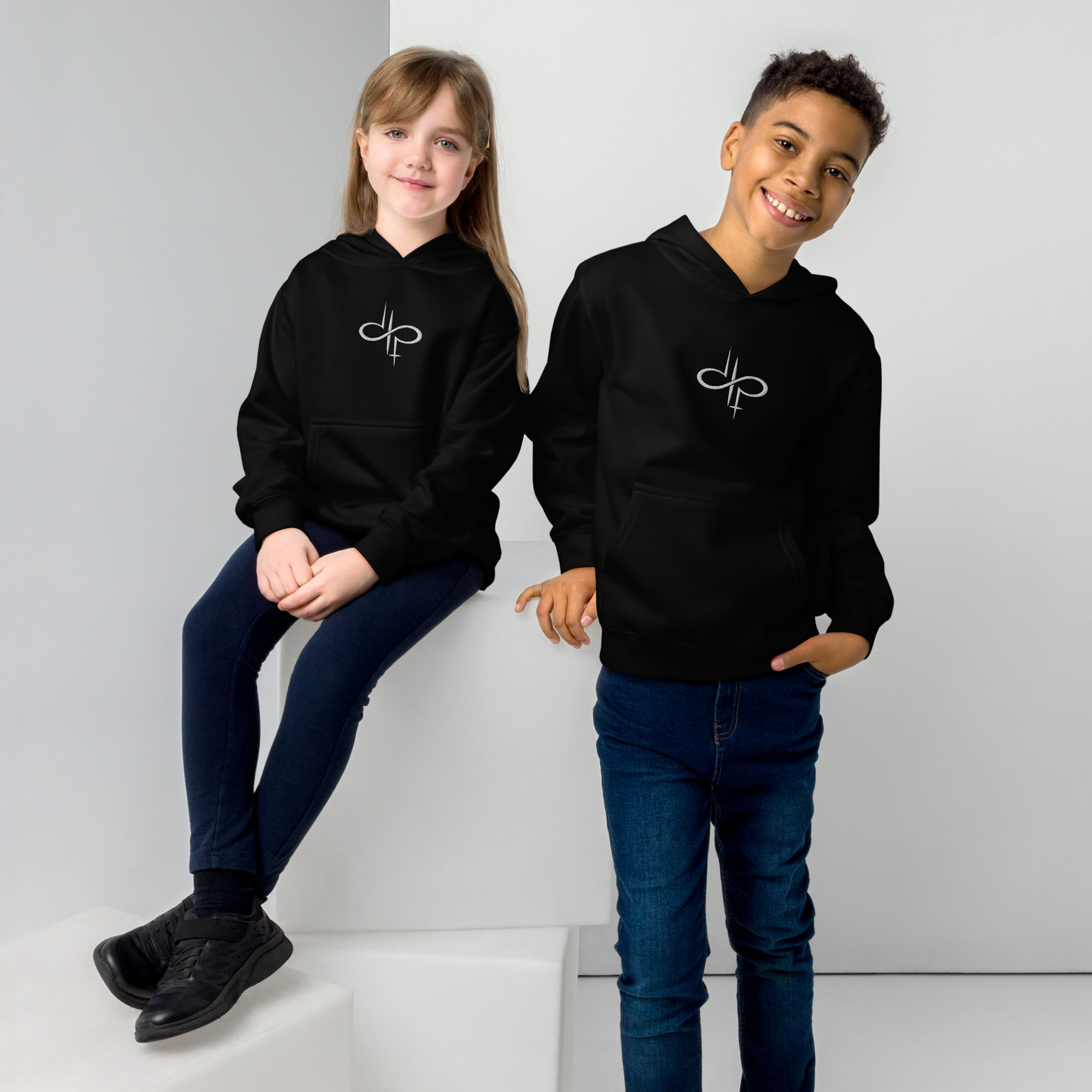 IPT Small Logo Kids fleece hoodie