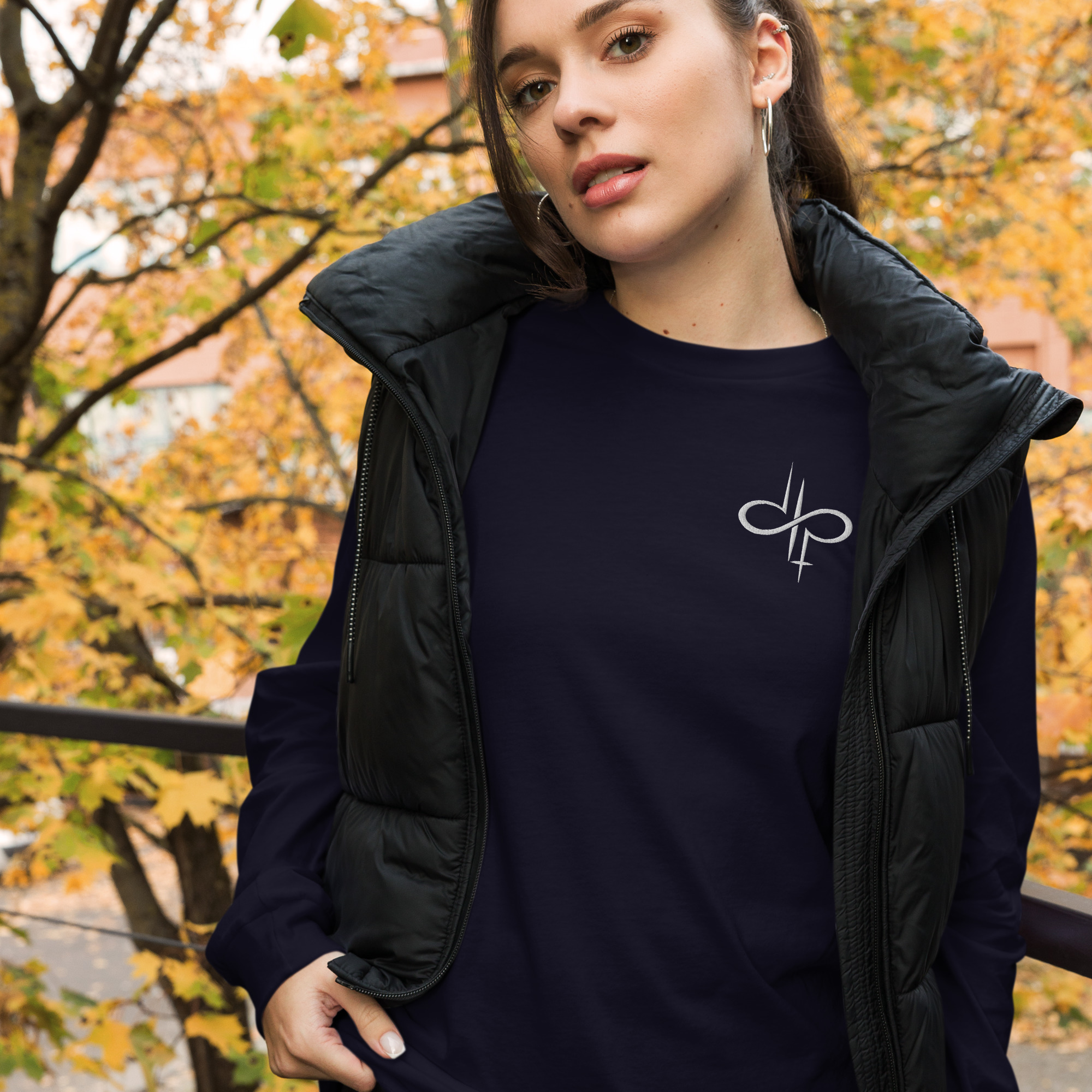 IPT Small Logo Unisex Long Sleeve Tee - Image 5