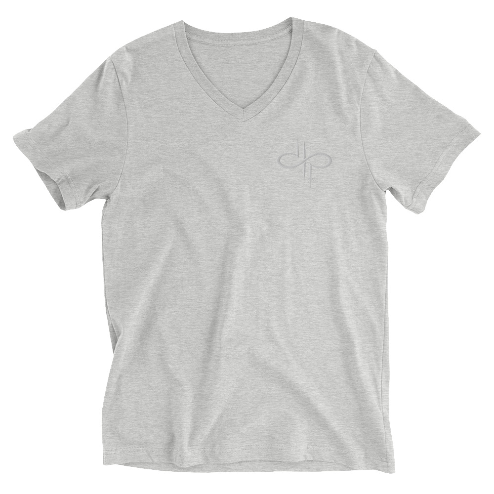 IPT Small Logo Unisex Short Sleeve V-Neck T-Shirt - Image 7