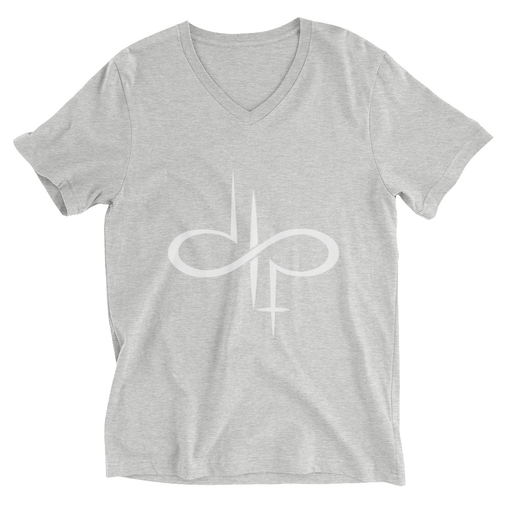 IPT BIG Logo Unisex Short Sleeve V-Neck T-Shirt - Image 7