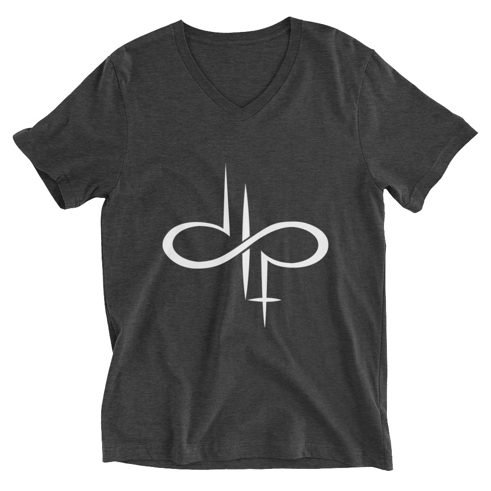 IPT BIG Logo Unisex Short Sleeve V-Neck T-Shirt - Image 5
